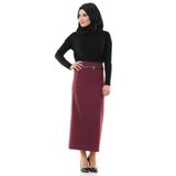Soralline 770 Bordo Kadın Etek