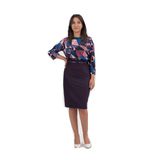 SORALLİNE KALEM ETEK 60 CM BOYUNDA ASTARLI,OFİS ETEK (48)