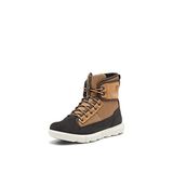 Sorel Explorer Mission Boot Wp erkek kar çizmesi, Tawny Buff Jet, 44 EU