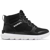 Sorel Explorer Sneaker Mid Wp Siyah Kadın Kısa Bot