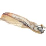 Sorendy Doğal Kemik Tarak Sığır Boynuzu KT-113 -18 cm Saç Tarağı Hakiki El Yapımı