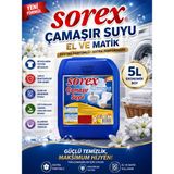 Sorex El Matik Çamaşır Suyu 5 Lt Ekonomik Boy Temizlik Ürünü