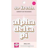 Sorority Shop ADP Retro Oda Parfümü - Alpha Delta Pi Balonlu Sakız Kokulu Oda Parfümü - Kız Yurdu Retro Tasarım Araba veya Yatakhane için Oda Parfümü - Kız Yurdu Hediyesi, Süs Gereçleri