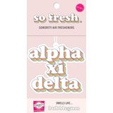 Sorority Shop Alpha Xi Delta Retro Oda Parfümü - AXD Bubblegum Kokulu Oda Parfümü - Sorority Retro Tasarım Araba veya Yurt İçin Oda Parfümü - Sorority Hediyesi, Charm Gereçleri