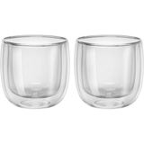 Sorrento Çift Camlı 2'li Çay Bardağı Seti, Şeffaf, 240 ml 2li Paket