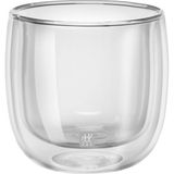 Sorrento Çift Camlı 2'li Çay Bardağı Seti, Şeffaf, 240 ml