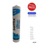 Sortfix Genel Amaçlı Şeffaf Silikon 280gr S-70