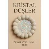 sorvia Parıltılı Bubble Sunumluk Pinterest Tabak Taş Tozu Kristal Düşler