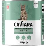Sos Içinde Et Parçacıklı Dana Etli Kısır Kedi Maması Konservesi 415 gr KL-107 - Alabalık