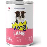 Sos Içinde Et Parçacıklı Kuzu Etli Yetişkin Köpek Konserve Maması 400G