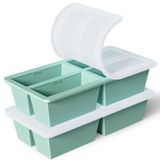 Sos Küpü için Silikon Dondurucu Tepsisi: FDDAI Super Prep Dondurma Tepsisi Çorbalı Saklama için - Dondurma 125 ml 250 ml Et Suyu Çorbası Porsiyonu