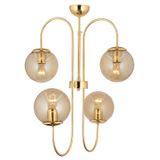 SOSA 4LÜ GOLD BAL CAMLI AVİZE