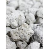 Sosc Natural Beyaz Dekoratif Pomza Taşı, 2-4 Cm, 10 Litre, Drenaj