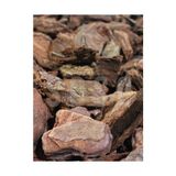 SOSC Natural Dekoratif Çam Kabuğu, Kahverengi, 20-40 mm, 1 Litre, İç ve Dış Mekan Peyzaj Süslemesi için, Organik Bahçe Malzemesi
