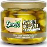 Sosero 290 gr Cam Kavanoz Peynir Dolgulu Balık Biber