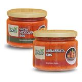 Sosero Arrabbiata Sos 290 gr & Salsa Meksikana Sos 290 gr ( Ikisi Bir Arada) - 580 gr