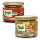 Sosero Izgara Grill Mantar 290 gr & Kahvaltılık Acuka 290 gr ( Ikisi Bir Arada) - 580 gr