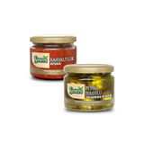 Sosero Peynir Dolgulu Jalapeno Biber 290 gr & Kahvaltılık Acuka 290 gr (ikisi bir arada)