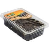 Sosero Peynir Dolgulu Siyah Zeytin 1250 Gr Tabak