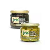 Sosero Peynir Dolgulu Yeşil Zeytin 290 gr & Peynir Dolgulu Siyah Zeytin 290 gr (ikisi bir arada)