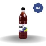 Sosi Sirke Üzüm 1000 ml- (3 Adet) - 1 lt