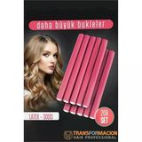 Sosis Latex Bigudi - Isısız Saç Bigudisi 17 Mm 20 Adet 721915