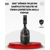 Sosyal Medya İçerikleri İçin Otomatik Yüz Takipli 360 Döner Gimbal Stand