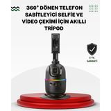 Sosyal Medya İçerikleri İçin Yüz Takipli 360° Döner Gimbal Stand