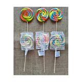 Sosyete Lolipop Şeker 20 Adet 22 Gr ( /- 2 Gr) Rengarenk Karışık Meyve Aromalı Ahşap Saplı