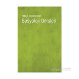 SOSYOLOJI DERSLERI - EMILE DURKHEIM