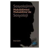 Sosyolojinin Mukaddimesi Mukaddimede Sosyoloji - Nobel Yayınevi