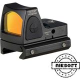 Sotac Rmr Red Dot Reflex Sight Scope Fit 20MM Weaver Rail Nişangah + We Glock Montaj Siyah