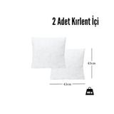 SOUB SLEEP 2 Adet Kırlent İçi 400 gr 43x43 cm