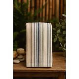 Soub Sleep Banyo Havlusu - 70 x 140 cm - Kiremit - Gri - Su Yeşili