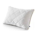 Soub Sleep Home 2'li Kapitoneli Sıvı Geçirmez Fermuarlı Yastık Kılıfı 50X70 cm - Beyaz - 50 x 70 cm