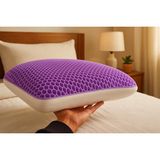 Soub Sleep Tpe Gelflex Visco Yastık - 40 x 60 x 15 cm - Mor