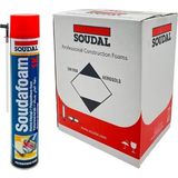 Soudafoam 1k Poliüretan Montaj Köpük 600 Gr. - 12'li Paket