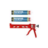 Soudal 1 Ad Silikon Tabancası + 2 Adet Mastik