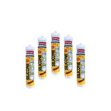 Soudal 5 Adet Şeffaf Silikon