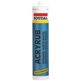 Soudal 500 gr Beyaz Akrilik Mastik