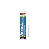 Soudal Acryrub 500 gr Silikonize Mastik 12'li Koli Beyaz