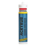Soudal Acryrub Silikonize 500 G Mastik Kahverengi