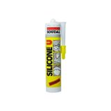 Soudal Beyaz Silikon 280 ml (10 Adet)