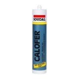 Soudal Calofer 1500 Derece Isıya Dayanıklı Mastik 300 ml Siyah