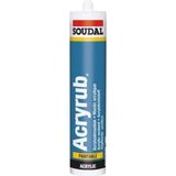 Soudal Dy Soudal Acryrub Silikonize Mastik Beyaz 500 gr