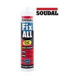 Soudal Fix All High Tack Korniş Yapıştırıcı Montaj Silikonu Beyaz Beyaz