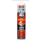 Soudal Fix All Korniş Yapıştırıcı Montaj Silikonu Gri 290 ml
