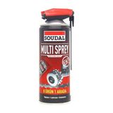 Soudal Pas Sökücü Yağlayıcı Multi Sprey 400 ml Kobra Başlık - 1 Adet