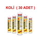 Soudal Silicone U Genel Amaçlı Silikon Kartuş 280Gr - Koli seffaf