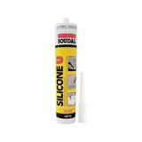 Soudal Silikon 280 Gr(25 Adet) - 1 Adet - Siyah